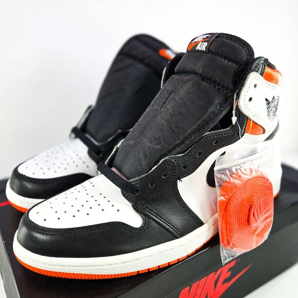 Nike Air Jordan 1 Retro High OG Electro Orange 555088-180 Men’s Size 9 New OG Bo main image 5